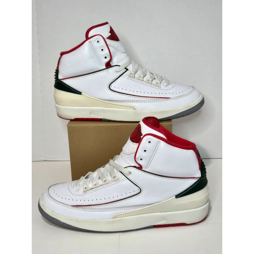 Air Jordan 2 Retro "Origins" Basketball Shoes | Men's Size 11 | Italy Colorway